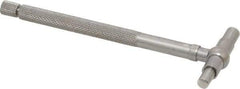 Starrett - 3/4 to 1-1/4 Inch, 3.8 Inch Overall Length, Telescoping Gage - 2-3/8 Inch Long Handle, Satin Chrome Finish - Exact Tool & Supply