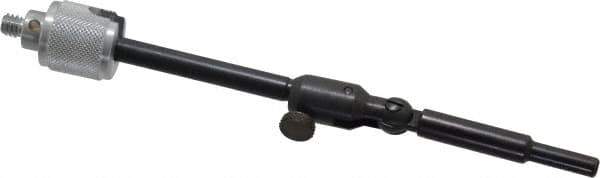 Starrett - 6-1/2 Inch Long, Magnetic Indicator Base Swivel Post Assembly - Use With 657A Magnetic Base Indicator Holder - Exact Tool & Supply