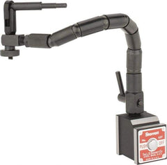 Starrett - 1-7/8" Long x 1" Wide x 1-15/16" High Magnetic Indicator Base with On/Off Switch - 3" Rod Length, Flexible Arm - Exact Tool & Supply