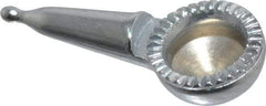 Starrett - 9mm Ball Diam, Steel, Ball Test Indicator Contact Point - 5/32" Contact Point Length, Use with Starrett 711 Series Last Word Dial Test Indicators - Exact Tool & Supply