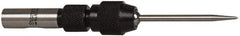 Starrett - Single End, Center Finder Set Mechanical - Conical Head Type, 4 Pieces - Exact Tool & Supply