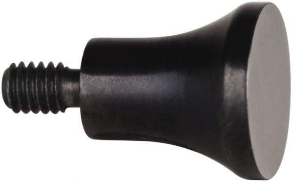 Starrett - #4-48, 3/8" Ball Diam, Steel Contact Point - 3/8" Contact Point Length, Use with AGD Dial Indicators - Exact Tool & Supply