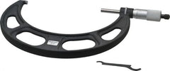 Starrett - 6 to 7" Range, 0.0001" Graduation, Mechanical Outside Micrometer - Exact Tool & Supply