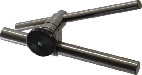 Starrett - 1/4 Inch First End Diameter, 3/8 Inch Second End Diameter, Two 4 Inch Rods Test Indicator Snug and Rod Unit - O Indicators For Use with Series 708, 709 and 811 Test Indicators - Exact Tool & Supply