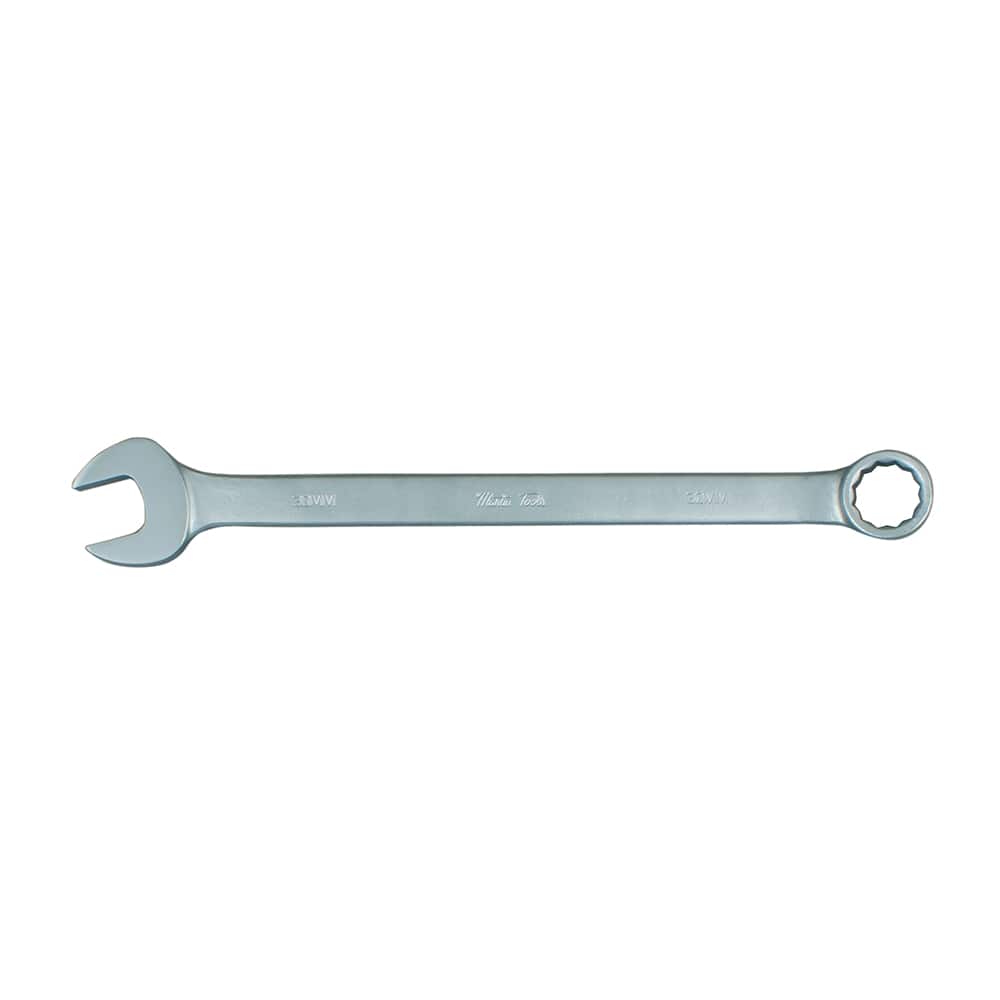 Martin Tools - Combination Wrenches; Type: Combination Wrench ; Tool Type: Combination Wrench ; Size (mm): 28 ; Number of Points: 12 ; Finish/Coating: Chrome Plated ; Material: US Forged Alloy Steel - Exact Tool & Supply