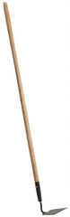 PRO-SOURCE - 6-1/4" Wide Square Steel Hoe - 48" Long Wood Straight Handle - Exact Tool & Supply