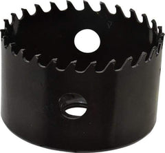 Starrett - 3" Diam, 1-5/8" Cutting Depth, Hole Saw - Carbide-Tipped Saw, Toothed Edge - Exact Tool & Supply
