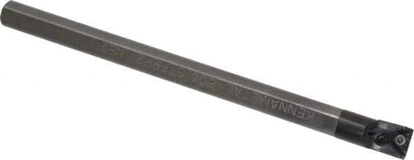 Kennametal - 12.19mm Min Bore Diam, 152.4mm OAL, 3/8" Shank Diam, E-STFP Indexable Boring Bar - TP.. Insert, Screw Holding Method - Exact Tool & Supply