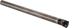 Kennametal - 19.56mm Min Bore Diam, 254mm OAL, 5/8" Shank Diam, E-SCLP Indexable Boring Bar - CP.. Insert, Screw Holding Method - Exact Tool & Supply