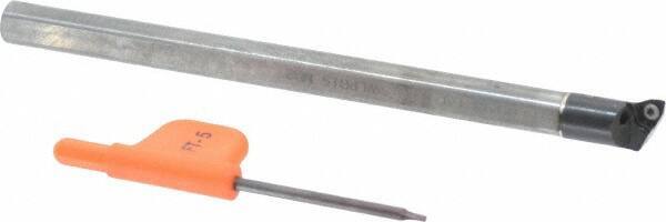 Kennametal - 10.54mm Min Bore Diam, 127mm OAL, 7.94mm Shank Diam, E-SWLP Indexable Boring Bar - WP.. Insert, Screw Holding Method - Exact Tool & Supply