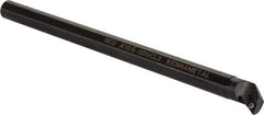 Kennametal - 21.59mm Min Bore Diam, 254mm OAL, 5/8" Shank Diam, A-SDUC Indexable Boring Bar - DC.. Insert, Screw Holding Method - Exact Tool & Supply