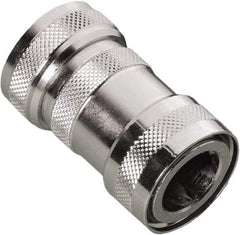Vikan - 3/4 Garden Hose Coupler - Stainless Steel, Quick Disconnect Connector - Exact Tool & Supply