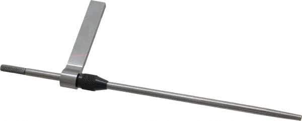 Starrett - 6 Inch Long, Height Gage Depth Gage Attachment - For Use with Starrett Digital Electronic Height Gage No. 250, Starrett Digital Electronic Height Gage No. 751 - Exact Tool & Supply