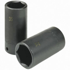 SK - Impact Socket - 1/2"DR 9/16" DEEP IMPACT SOCKET - Exact Tool & Supply