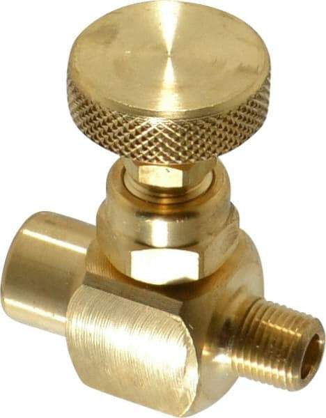Made in USA - Needle Valve - Brass Valve - Exact Tool & Supply