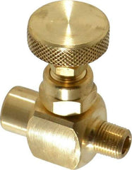Made in USA - Needle Valve - Brass Valve - Exact Tool & Supply
