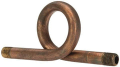 Made in USA - 1/4 Thread, 250 Max psi, Pressure Gauge Siphon - Exact Tool & Supply