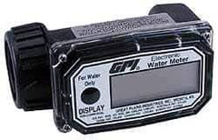 GPI - Economy Flowmeter - 300 Max psi, Aluminum - Exact Tool & Supply