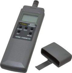 General - 14 to 122°F, 5 to 95% Humidity Range, Thermo-Hygrometer - 3% Relative Humidity Accuracy - Exact Tool & Supply