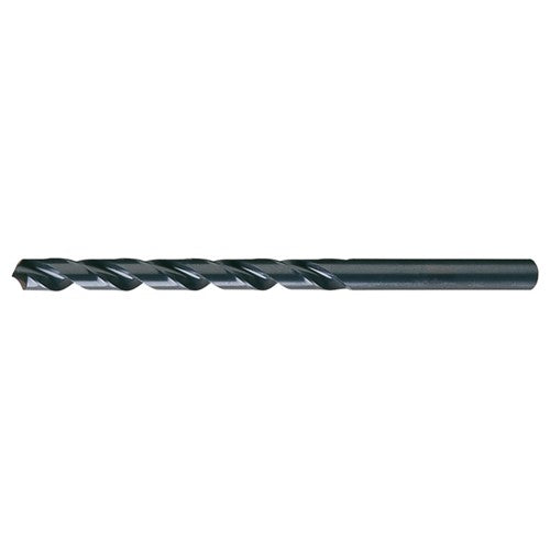 #7 RHS / RHC HSS 118 Degree Radial Point General Purpose Taper Length Drill - Steam Oxide - Exact Tool & Supply