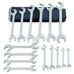 Martin Tools - 15 Pc, 7 - 32", 6-Point Hydraulic Wrench Set - Exact Tool & Supply