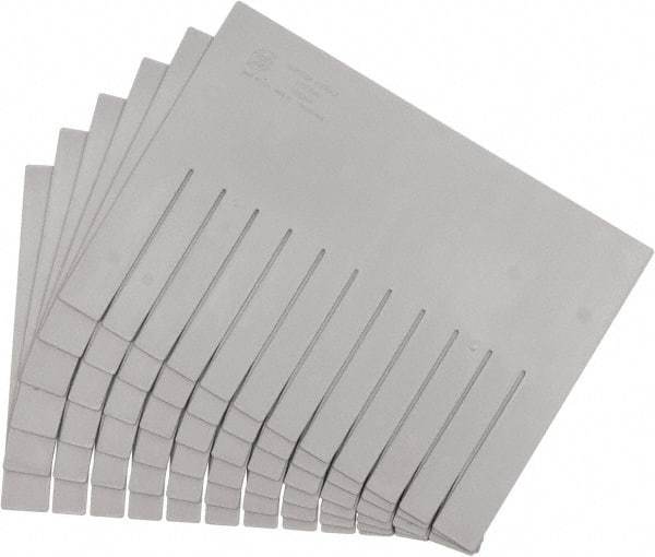 Quantum Storage - 17.4" Wide x 12" High, Gray Bin Divider - Use with DG93120 - Exact Tool & Supply