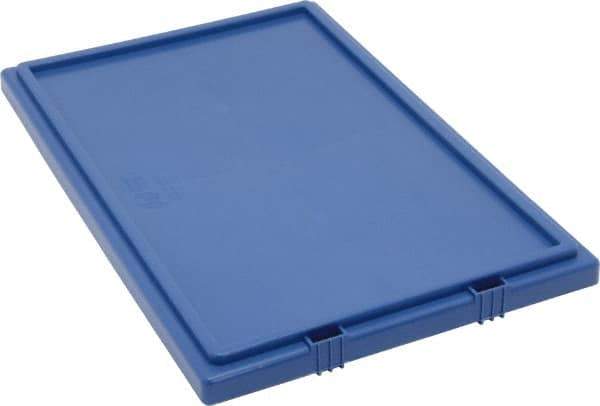 Quantum Storage - 23.5" Long x 15.5" Wide x 1" High Blue Lid - For Use with Quantum Storage Systems - SNT240 - Exact Tool & Supply