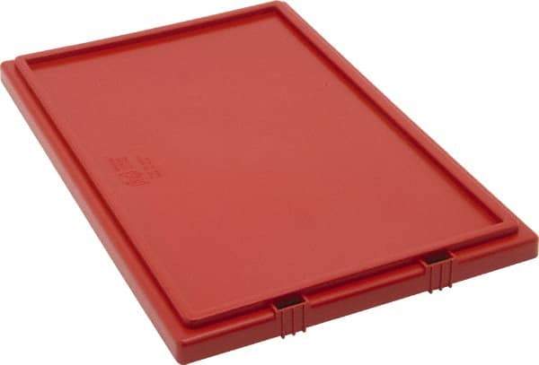 Quantum Storage - 23.5" Long x 15.5" Wide x 1" High Red Lid - For Use with Quantum Storage Systems - SNT240 - Exact Tool & Supply