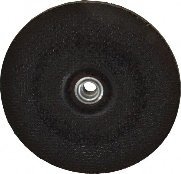 Norton - 24 Grit, 7" Wheel Diam, 1/4" Wheel Thickness, Type 28 Depressed Center Wheel - Aluminum Oxide, 8,600 Max RPM, Compatible with Angle Grinder - Exact Tool & Supply