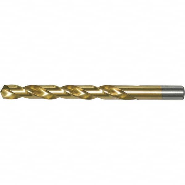 Chicago-Latrobe - 0.0135 to 0.039", 135° Point, TiN Finish, High Speed Steel Jobber Length Drill Bit Set - Exact Tool & Supply