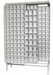 Quantum Storage - 3,000 Lb Capacity, 16" Deep x 48" Wide x 67" High, Steel Floor Rack - Exact Tool & Supply
