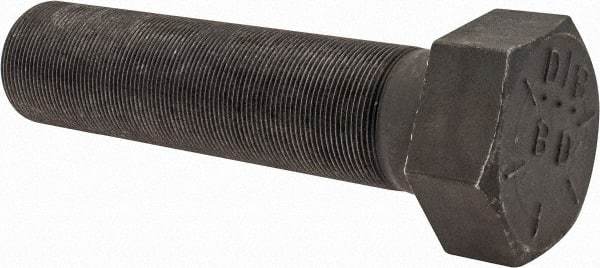 Value Collection - 2-12 UN, 8" Length Under Head Hex Head Cap Screw - Partially Threaded, Grade 8 Alloy Steel, Uncoated, 3" Hex - Exact Tool & Supply