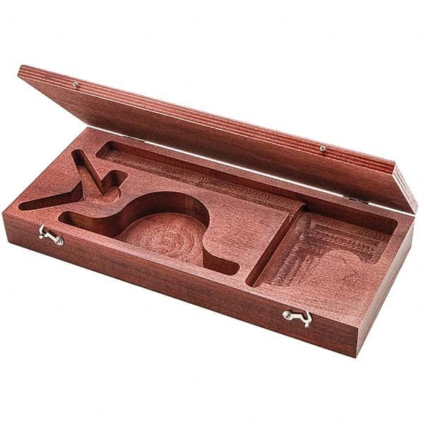 Starrett - Square Accessories Type: Wood Case For Use With: 12" Combination Square Sets - Exact Tool & Supply