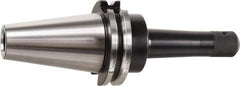Kennametal - CAT40 Taper Shank 5/16" Hole End Mill Holder/Adapter - 1" Nose Diam, 4-1/2" Projection, 5/8-11 Drawbar, Through-Spindle Coolant - Exact Tool & Supply