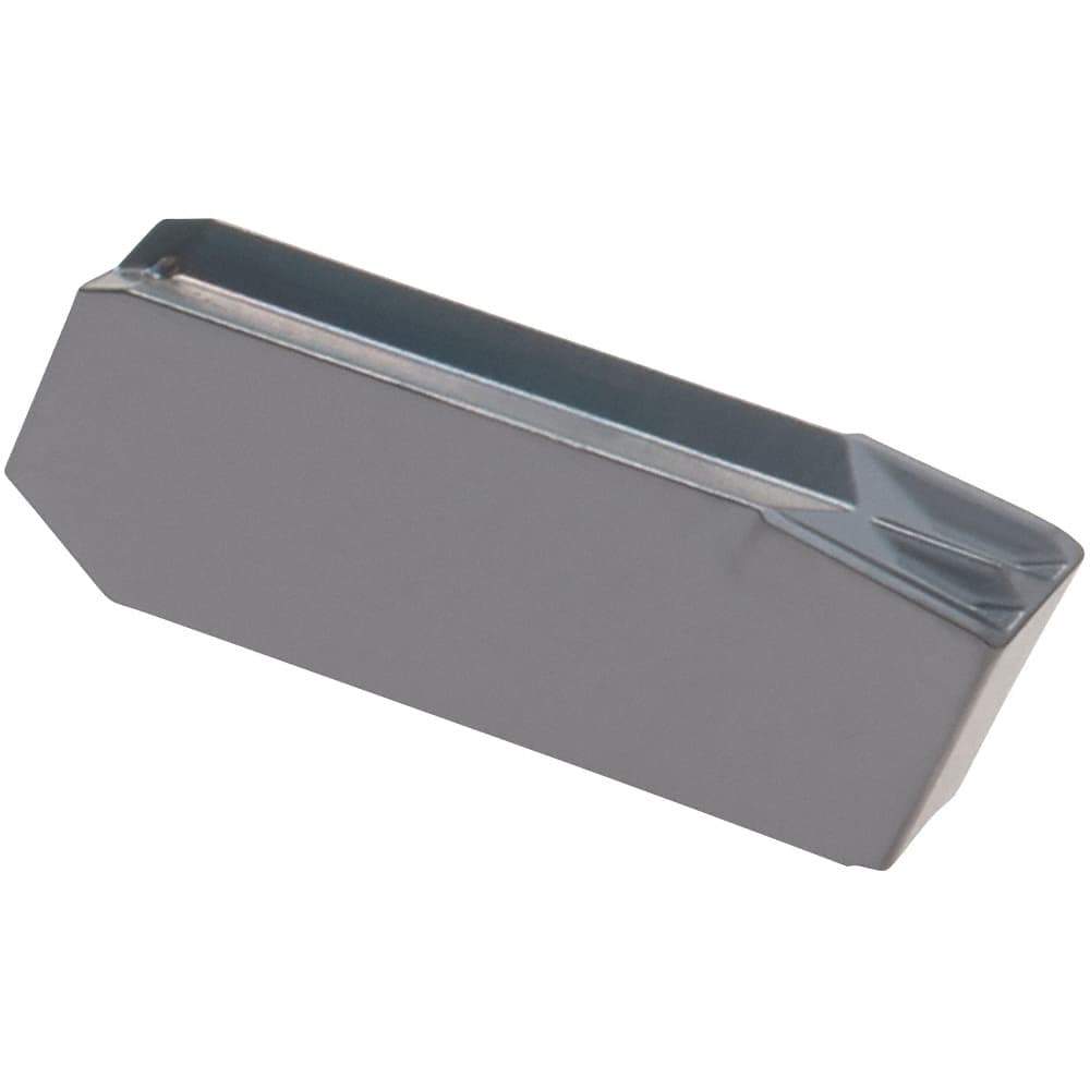 Iscar - 34GIM Grade IC908, 3mm Cutting Width Carbide Grooving Insert - Right Hand, 0.25mm Corner Radius, TiAlN Finish - Exact Tool & Supply