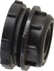 NIBCO - 3/4" Polypropylene Plastic Pipe Tank Adapter - Schedule 80, Tank x FPT End Connections - Exact Tool & Supply