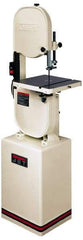 Jet - 13-1/2 Inch Throat Capacity, Vertical Bandsaw - 3000 SFPM, 1 HP, Single Phase - Exact Tool & Supply