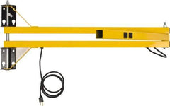 TPI - 60" Long, Steel Task & Machine Light Mounting Arm - Yellow, For Use with Dock Lights - Exact Tool & Supply