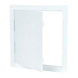 Karp - 14" Wide x 14" High, High Impact Styrene Plastic Access Door - 13-3/4" Opening Width, 13-3/4" Opening Height - Exact Tool & Supply