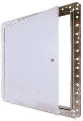 Karp - 14" Wide x 14" High, Steel Flush Access Door for Drywall - 12" Opening Width, 12" Opening Height - Exact Tool & Supply