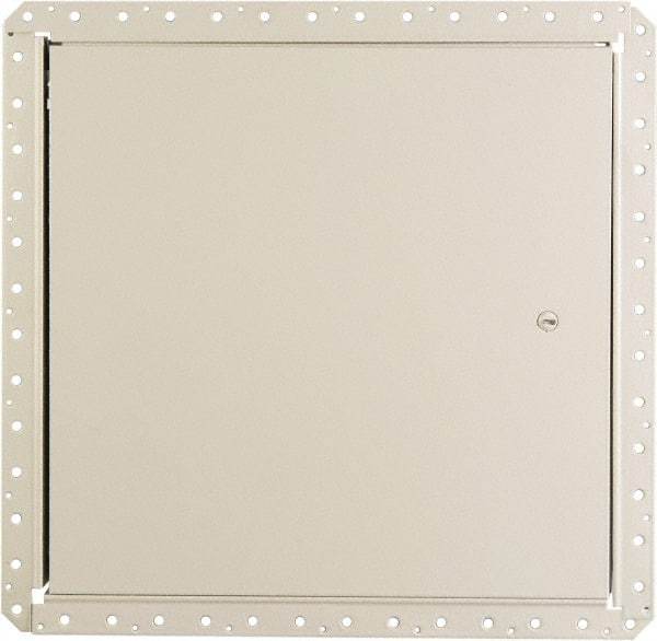 Karp - 26" Wide x 26" High, Steel Flush Access Door for Drywall - 24" Opening Width, 24" Opening Height - Exact Tool & Supply