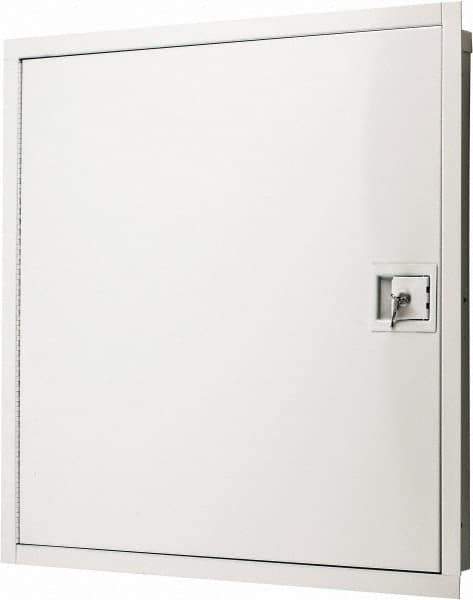 Karp - 26" Wide x 26" High, Steel Insulated Fire Rated Access Door - 24" Opening Width, 24" Opening Height - Exact Tool & Supply