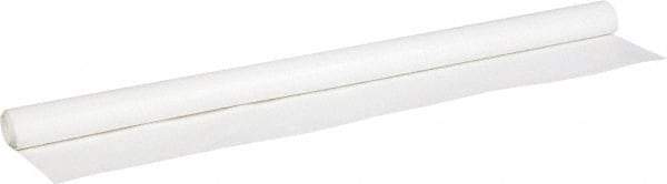 Made in USA - 24" Long, 24" Wide, 0.031" Thick, Silicone Rubber Foam Sheet - 35 to 45 Durometer, White, -20 to 500°F, 640 psi Tensile Strength, Plain Backing, Stock Length - Exact Tool & Supply