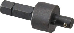 E-Z LOK - 3/8-16, 3/8-24, M10x1.25, M10x1.50, Steel Insert Tool Thread Insert Hand Installation Tool - Metric, UNS Thread, 2" OAL - Exact Tool & Supply