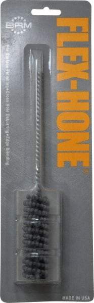 Brush Research Mfg. - 7/8" Bore Diam, 240 Grit, Silicon Carbide Flexible Hone - Extra Fine, 8" OAL - Exact Tool & Supply