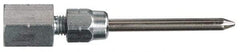 Lincoln - 1/8 Thread, Grease Gun Needle Nozzle - NPT (F) Thread - Exact Tool & Supply