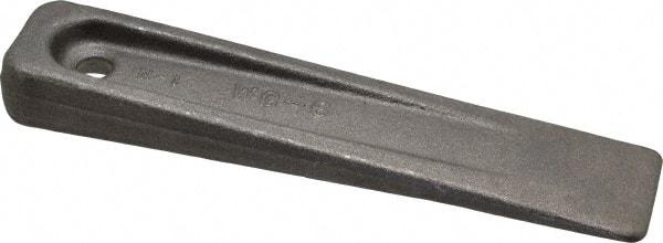 Gibraltar - 6" OAL, Carbon Steel Clamp Wedge - 1-1/4" Wide, 3/4" at Thick End, Class CA Grade - Exact Tool & Supply