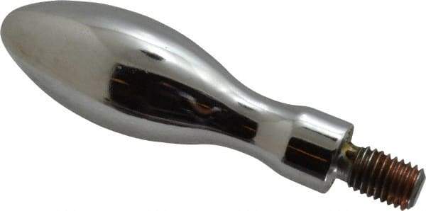 Gibraltar - M12x1.75 Threaded Stem, Fixed Handwheel & Machine Handle - Steel Bulb Shape Handle, Steel Stem - Exact Tool & Supply