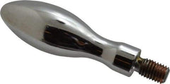 Gibraltar - M12x1.75 Threaded Stem, Fixed Handwheel & Machine Handle - Steel Bulb Shape Handle, Steel Stem - Exact Tool & Supply