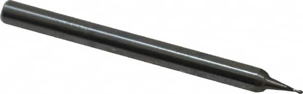 Magafor - 0.5mm Body Diam, 90°, 1-1/2" OAL, Solid Carbide Spotting Drill - Exact Tool & Supply